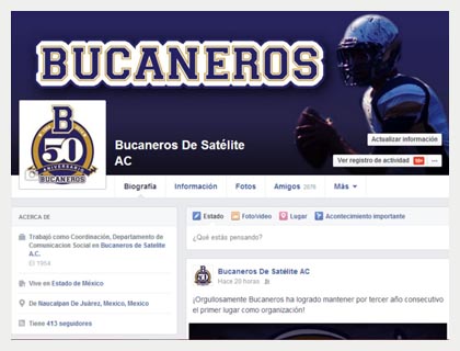 Fan Page Bucaneros de Satélite